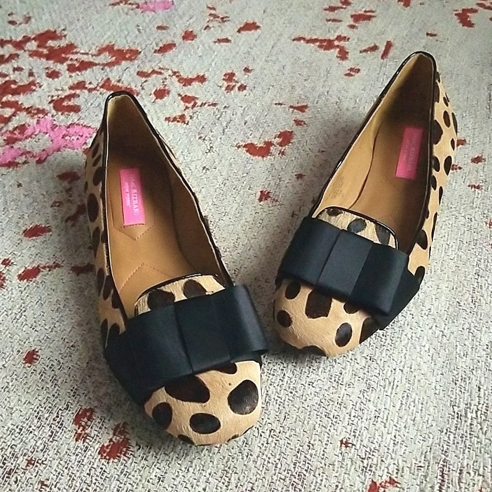 Isaac Mizrahi Spotted Bow Flats
